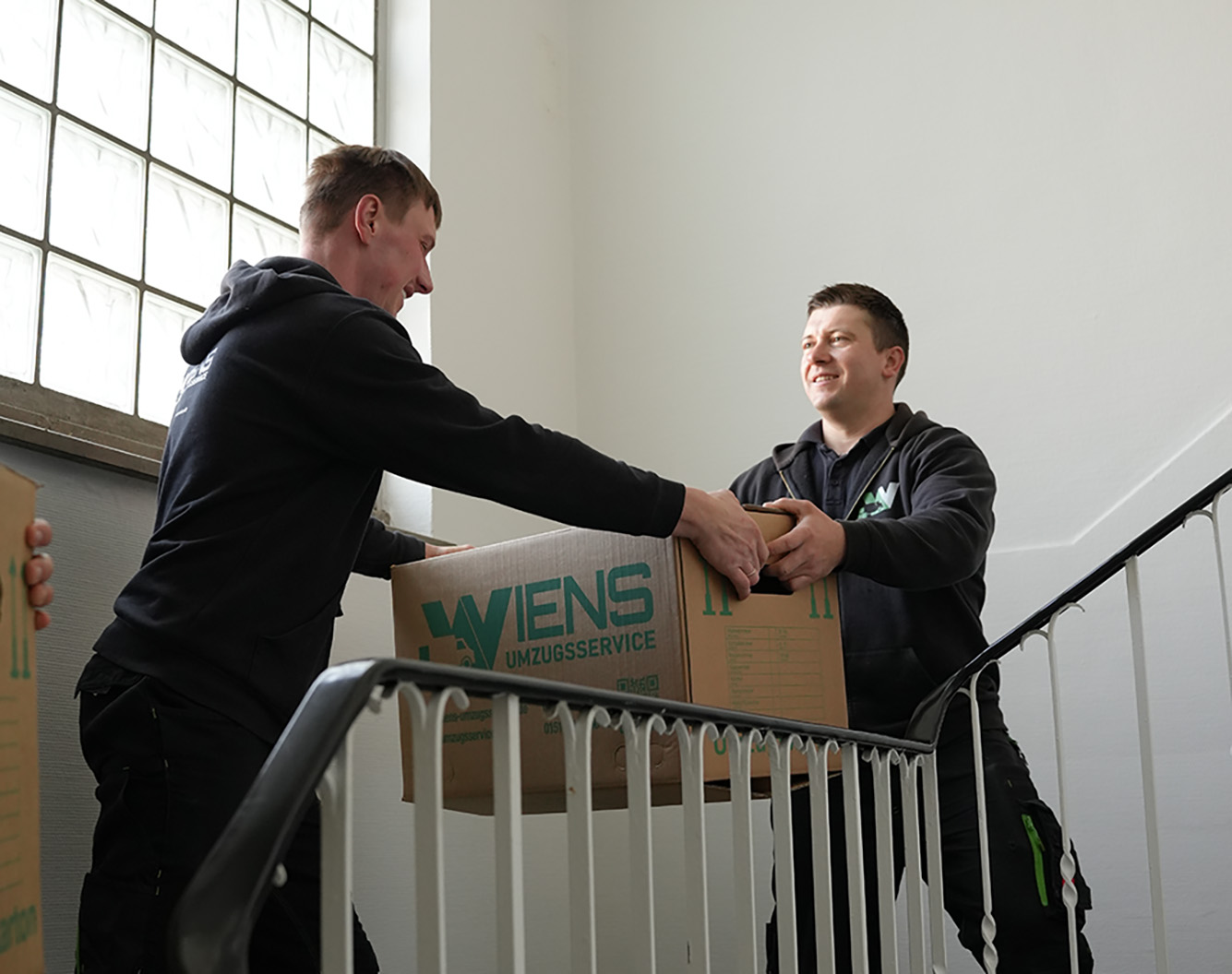 Privatumzug Hamburg Treppenhaus