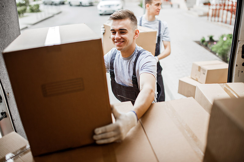 Verpacken vor Umzug